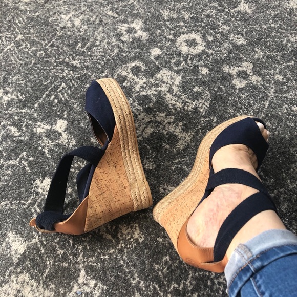 Tory Burch wedge espadrilles size 10 - Picture 4 of 11